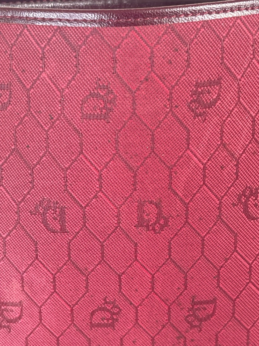 Christian Dior honeycomb canvas shoulder bag - Picture 2 of 11